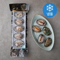 다복수산 CAS로 급냉한 전복 5미 (냉동), 190g, 1팩