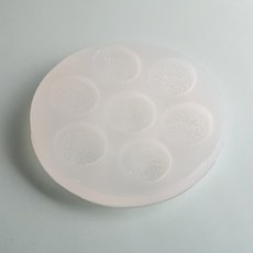 7個迷你奧利奧餅乾自製矽膠模具, 單色