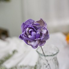 GAPANG 乾花DRYB136玫瑰11號, 淺紫色