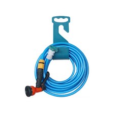 KIMOS LIVING 7功能噴灑器 + 柔軟水管 10m + 水龍頭連接頭 + 水管掛勾組, 1套