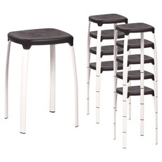 인홈즈 레인보우 스툴 10p, 블랙