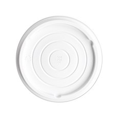 大口徑紙質容器蓋 白色 520/750ml, 1件, 100個