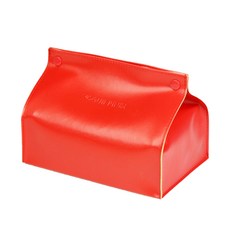Floz 簡約彩色面紙盒, 紅色