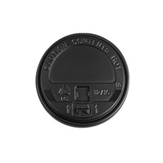 咖啡杯可開關杯蓋 黑色 92 x 20 mm, 1入, 1000個
