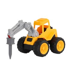 Kes.B 小型沙灘車破碎機重型工程可動玩具, 混合顏色