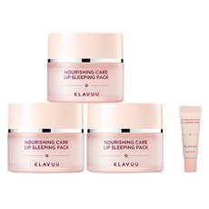 클라뷰 너리싱 케어 립 슬리핑 팩 20g x 3p + 3g 세트, 1세트
