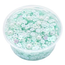 아트니즘 액체괴물 크런치 타입 슬라임, 진주플라워밤 민트, 260g, 1개
