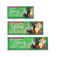 DAMOA 食物保鮮袋 S號 100入+M號 100入+L號 100入, 1套