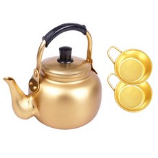 下一個棕色馬格利酒玻璃水壺套組 2 YT_RB142, 混色, 1套