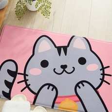 크리쉬 북유럽 동물 시리즈 발매트 + 욕실 미끄럼방지 스티커 세트, 타입5, 1개