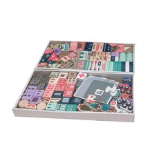 My Lang Company粉彩原木積木遊戲 115入, 混色