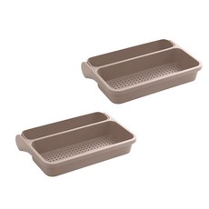 행잉 폴딩 싱크 바스켓, 밀크티, 2개