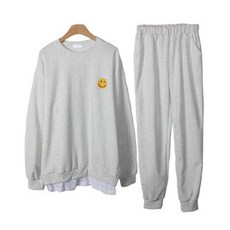 LINDASHOP 女士 Svenko 分層運動衫綁帶訓練褲套裝 SET1185K11