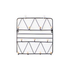 Barrierous線條方形掛勾架, 混色, 1個