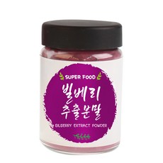 내몸에약초 빌베리 추출분말, 100g, 1개