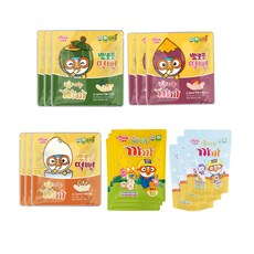 Iprom 孩童星星造型手指餅乾 13g+穀物手指餅乾 13g+白米口味米餅 10g+紫地瓜口味米餅 10g+甜南瓜口味米餅 10g, 綜合口味, 3組