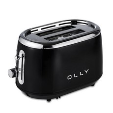 OLLY 電烤麵包黑色, OLT03B