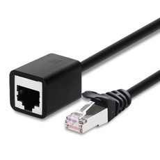 CableMate CAT6 直連扁平 Giga 延長網路線, 混合色, 1個