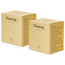 티읕 생리컵, 대형, 1개입, 2개