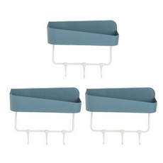 斜切懸掛架, 藍色, 3個