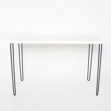 髮夾DIY桌鐵腿桌高72cm, 黑色的