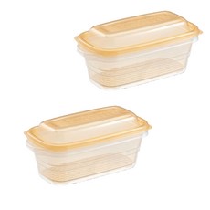 youhouse Ebis 微波爐烹飪多功能蒸煮器, 混合顏色, 2個