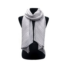 아테스토니 솔리드플리츠 스카프 HMGTW10084