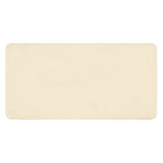브로키 와이드 가죽 데스크매트, 아이보리
