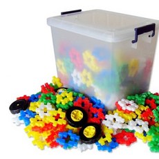 Daesung Industrial Small Square Plus Block 312p, 混色