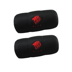 블레오 메쉬 사계절 목쿠션, 블랙, 2개