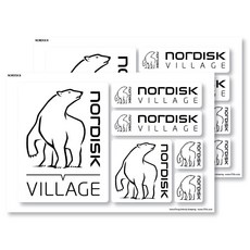 標誌貼紙, 諾德B型, 1組