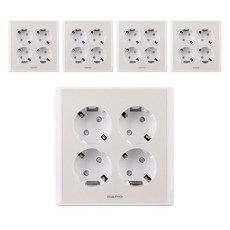 BOB奈米插座 4孔, 5個