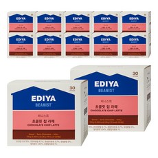 이디야 비니스트 초콜릿 칩 라떼 분말, 26g, 30개