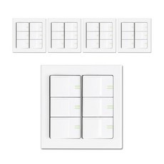 일신전기 스위치 중6구, 5개