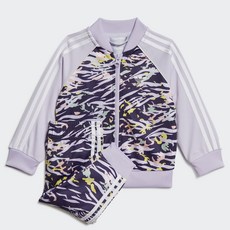 adidas 愛迪達 孩童運動外套+運動長褲套裝 GD2857