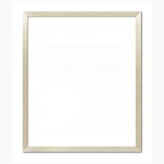 木質室內裝飾相框, 金屬銀