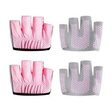 Welluv 高級瑜伽普皮手套 WL-1220 2 件套, 粉色