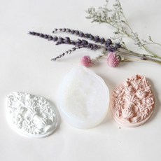 花瓶花朵矽膠模具 1孔 2入, 單一顏色