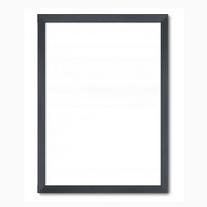 木製室內裝飾相框, 黑色