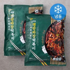 푸딩팩토리 해물 쟁반짜장떡볶이 (냉동), 690g, 2개