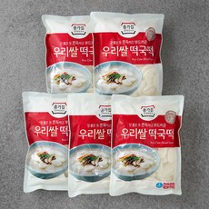 종가집 우리쌀 떡국떡, 700g, 5개