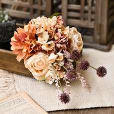 GAPANG 玫瑰乾燥花 3號 DRYE050, 米色