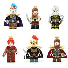 Brickcool 英雄三國志第3彈 6款人物公仔, 1套