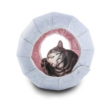 요기쏘 고양이 돌돌이 펠트 하우스, 1개