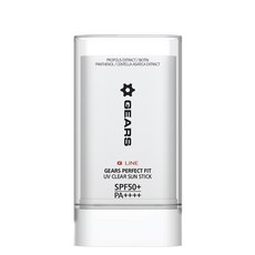 바이아우어 기어스 퍼펙트 핏 유브이 클리어 선스틱 SPF50+ PA++++, 19g, 1개