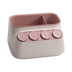 分離式廚房收納架, 粉紅色, 1個