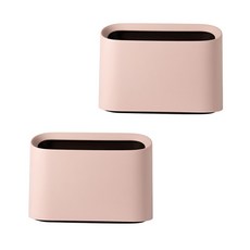 파스텔 미니 휴지통, 핑크, 2개