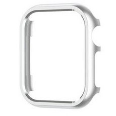 바나나랜드 애플워치 1 / 2 / 3 베젤링 케이스 38mm, 1개, 실버