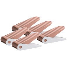 호야리빙 파스텔 높이조절 신발정리랙 살구, 5개