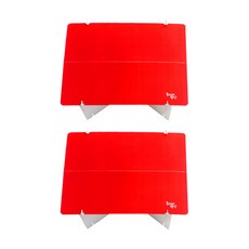 野餐紙餐桌 D400 2入, 紅色